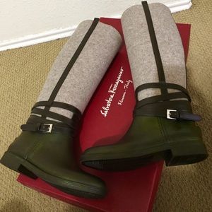 Salvatore Ferragamo rain boots